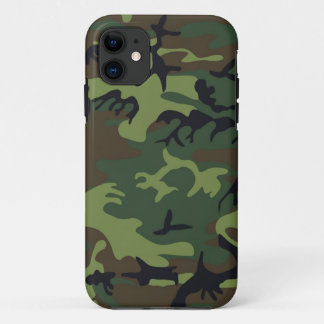 Coque Camo Vert iPhone 5S avec ID, Détenteur de ca