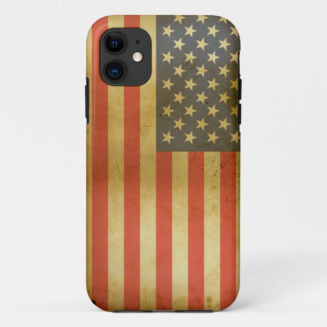 Coque Case-Mate Pour iPhone American Flag Mate ID™ iPhone 5 Coque (Dos)