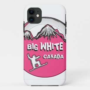 Coque Case-Mate Pour iPhone Big White Canada rose snowboard iphone 5 coque