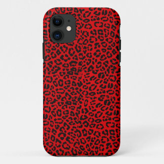 Coque Case-Mate Pour iPhone Coque Iphone 5S Empreinte de léopard rouge