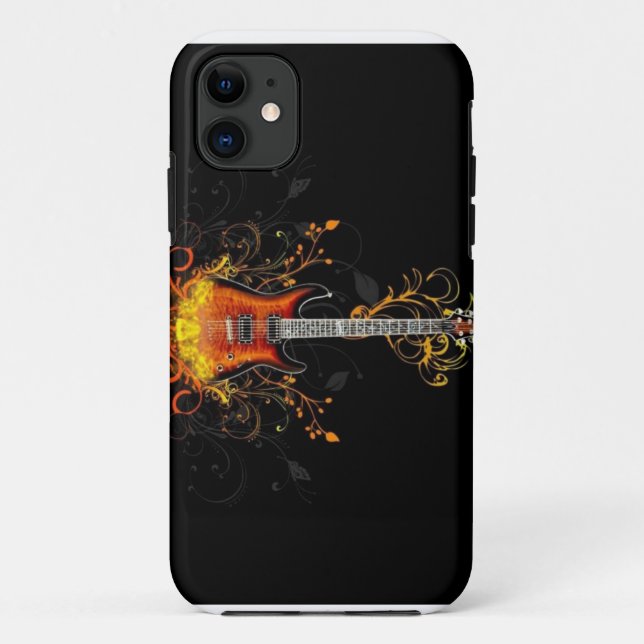 Coque Case-Mate Pour iPhone Coque iphone de guitare (Dos)