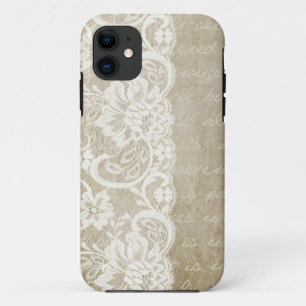 Coque Case-Mate Pour iPhone Coque iphone vintage de Vieux Monde de dentelle