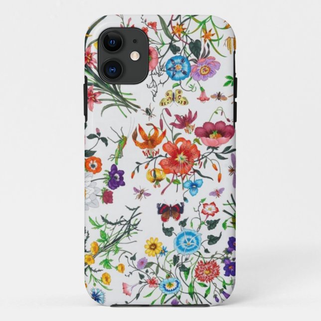 Coque Case-Mate Pour iPhone Grace Kelly Designer Floral Coque iphone (Dos)