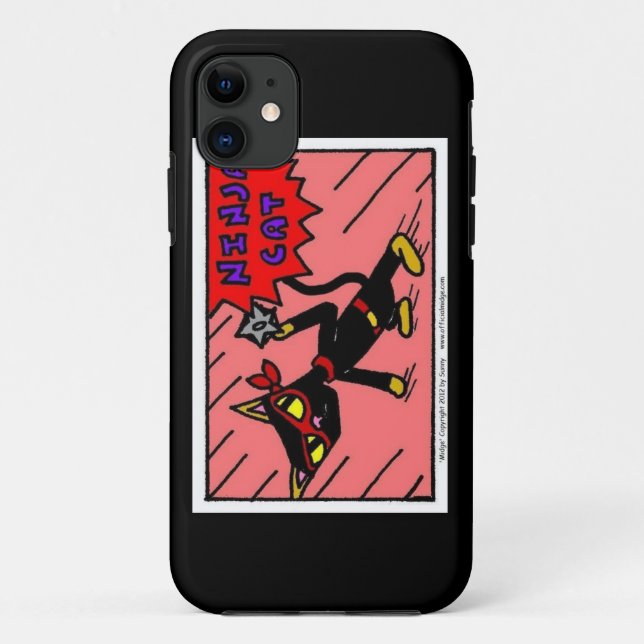 Coque Case-Mate Pour iPhone Mel NINJA CAT iPhone 5 Coque (Dos)