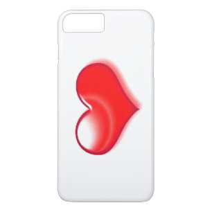 Coque Case-Mate Pour iPhone Red Heart iPhone 7 Plus Coque
