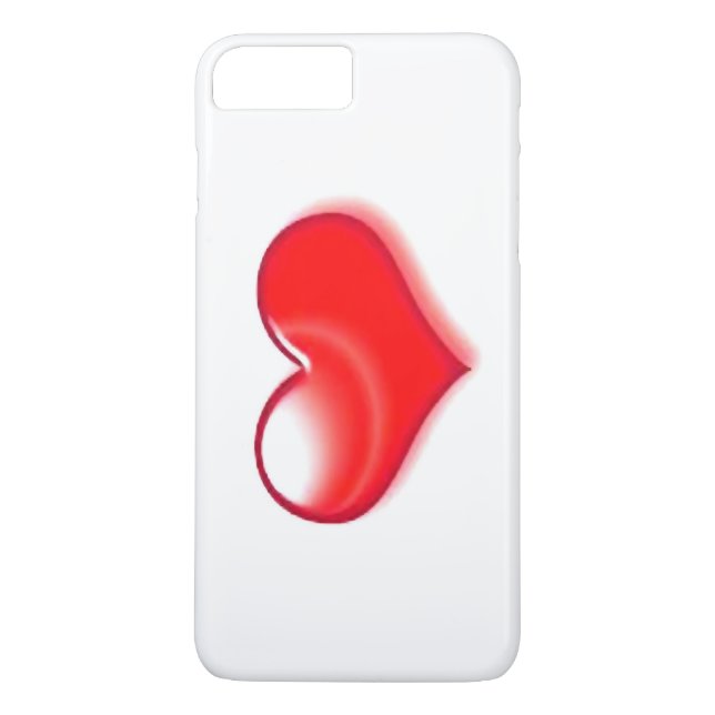 Coque Case-Mate Pour iPhone Red Heart iPhone 7 Plus Coque (Dos)