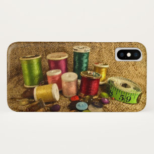 Coque Case-Mate Pour iPhone Sewing Supplies Seamstress Kit iPhone X Coque