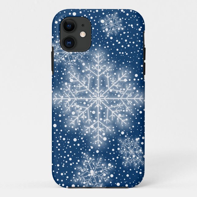 Coque Case-Mate Pour iPhone Snowflakes iPhone 11 Coque (Dos)