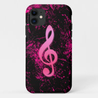 Symbole de note de musique iPhone 5 Coque