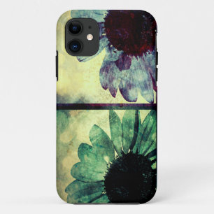 Coque Case-Mate Pour iPhone Vert et bleu Sunflowers Art iPhone 5 Coque