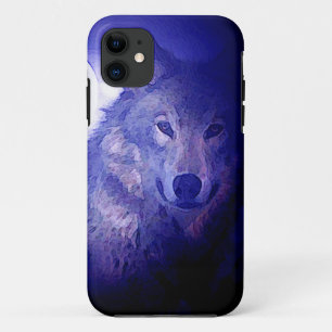 Coque Case-Mate Pour iPhone Wolf & Blue Night iPhone 5 Coque