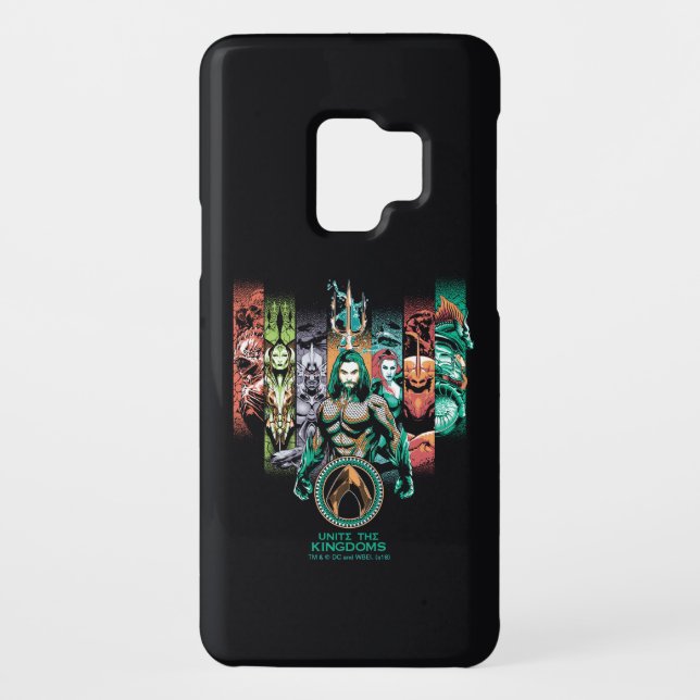 Coque Case-Mate Pour Samsung Galaxy Aquaman | Graphique d'Atlanteans "Unite The Kingdo (Dos)