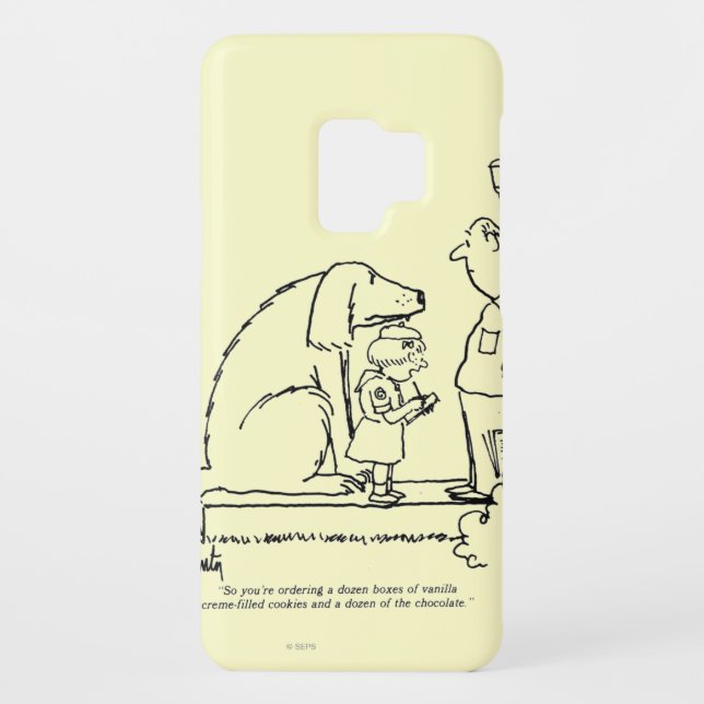 Coque Case-Mate Pour Samsung Galaxy Biscuits de commande (Dos)