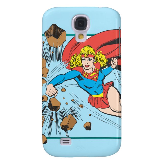 Coque Case-Mate Pour Samsung Galaxy Boulder de Supergirl (Dos)