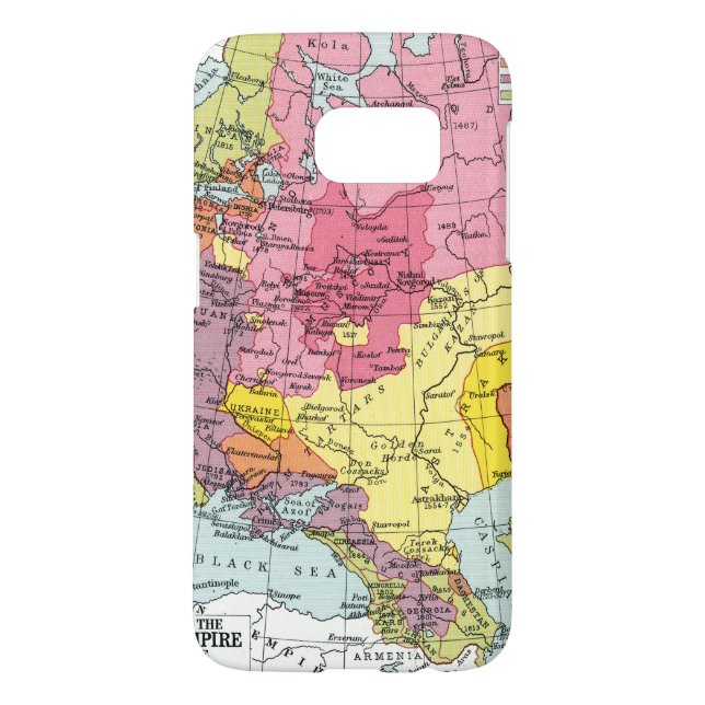COQUE Case-Mate POUR SAMSUNG GALAXY CARTE : EXPANSION DE LA RUSSIE (Dos)