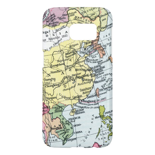 COQUE Case-Mate POUR SAMSUNG GALAXY CARTE : L'EUROPE EN ASIE (Dos)