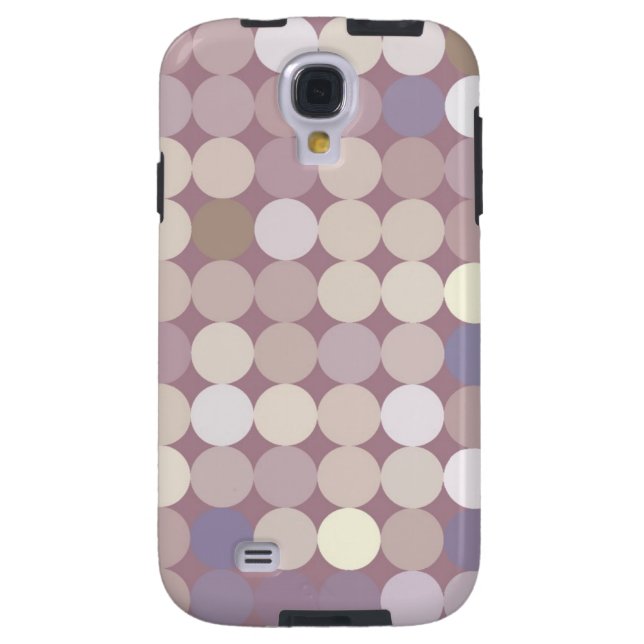 Coque Case-Mate Pour Samsung Galaxy Cercles de tissu motif abstrait (Dos)