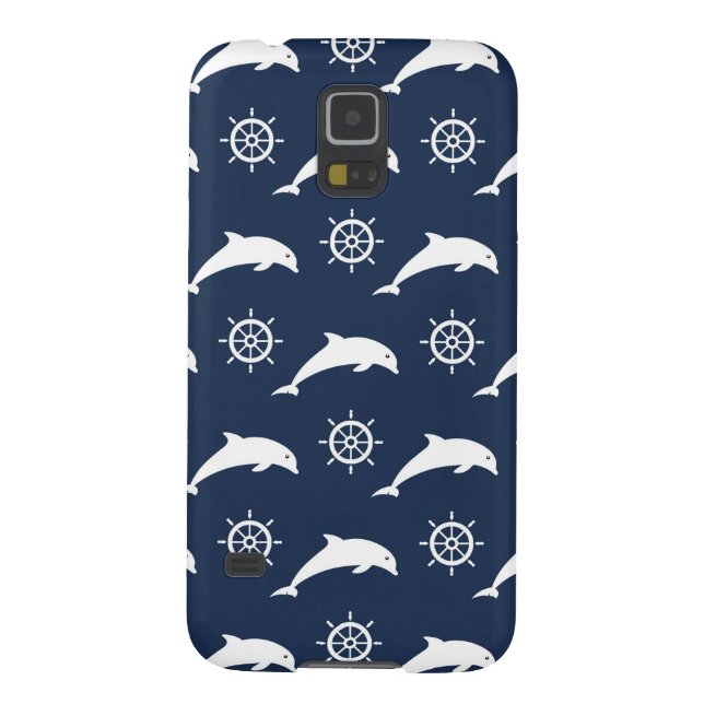 Coque Case-Mate Pour Samsung Galaxy Dauphins sur le motif de défilé (Dos)