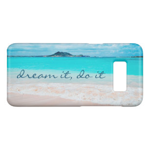 Coque Case-Mate Samsung Galaxy S8 Dream It Do It Citation Hawaii Tropical Beach Phot