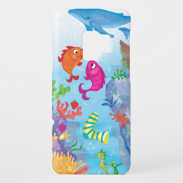 Coque Case-Mate Pour Samsung Galaxy En Bas Dans L'Océan (Dos)