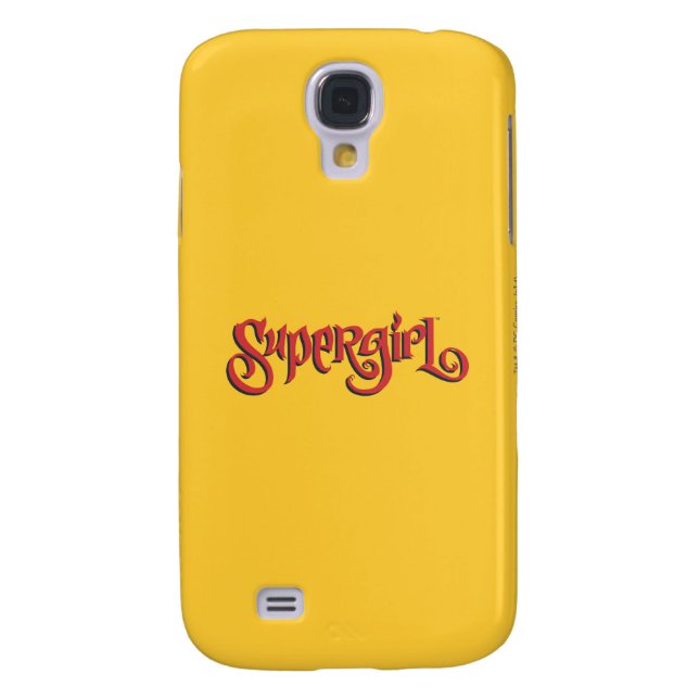 Coque Case-Mate Pour Samsung Galaxy Logo rouge Supergirl (Dos)