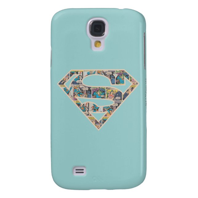 Coque Case-Mate Pour Samsung Galaxy Logo Supergirl Comic Strip (Dos)
