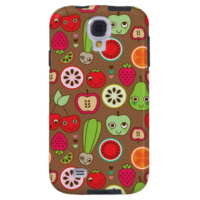 Coque Case-Mate Pour Samsung Galaxy Motif de cuisine de fruit (Dos)