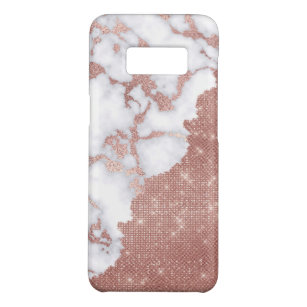 Coque Case-Mate Samsung Galaxy S8 Motif rose moderne chic Girly de marbre de parties