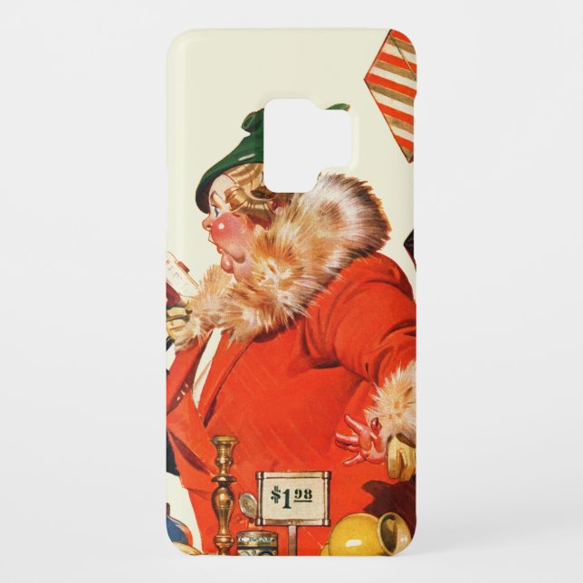 Coque Case-Mate Pour Samsung Galaxy Nuit avant Noël (Dos)