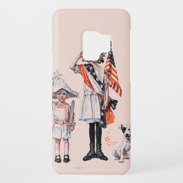 Coque Case-Mate Pour Samsung Galaxy Quatre juillet (Dos)