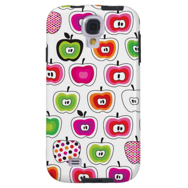 Coque Case-Mate Pour Samsung Galaxy Rétro motif mignon de pomme (Dos)