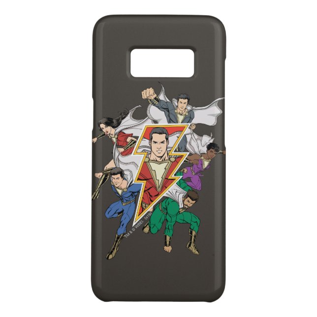 Coque Case-Mate Pour Samsung Galaxy SHAZAM ! | Shazam Family Graphic (Dos)