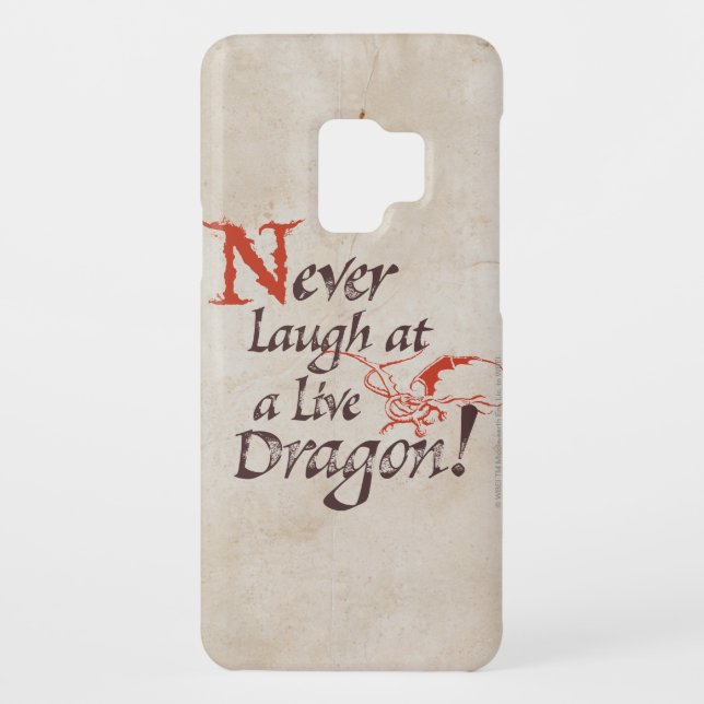 Coque Case-Mate Pour Samsung Galaxy SMAUG™ - Ne Riez Jamais À Un Dragon En Direct (Dos)