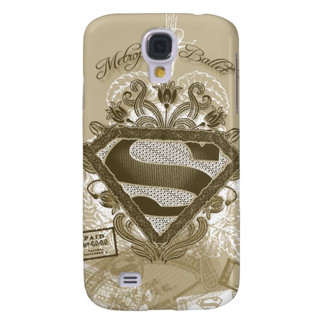 Coque Case-Mate Pour Samsung Galaxy Supergirl Metropolis Ballet Brown (Dos)
