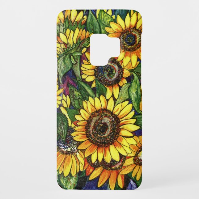 Coque Case-Mate Pour Samsung Galaxy Tournesols (Dos)