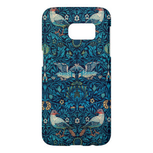 Coque Samsung Galaxy S7 William Morris Birds Art Nouveau Motif Floral