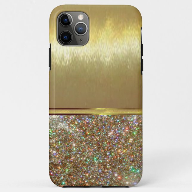 Coque Cool Diamond Sparkle Gold Design (Dos)