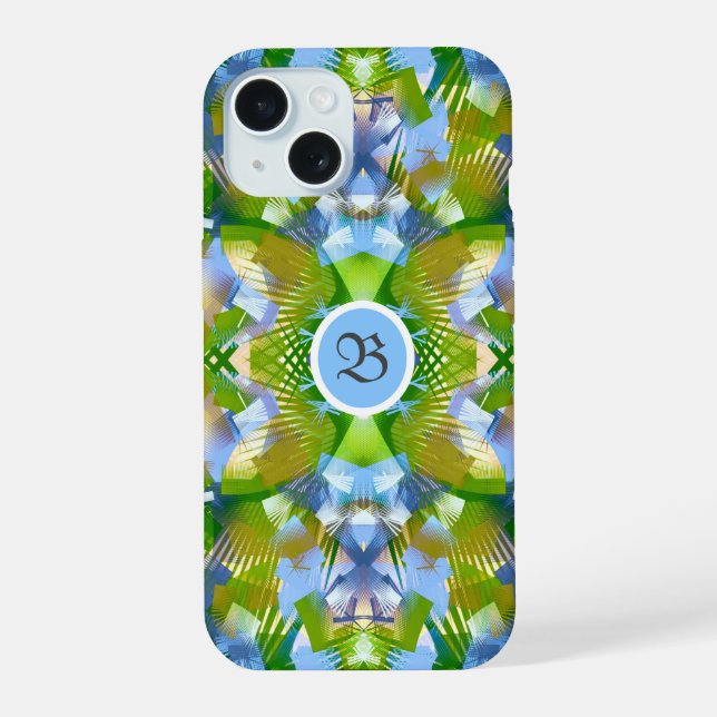 Coque-coque iphone abstrait (Verso)