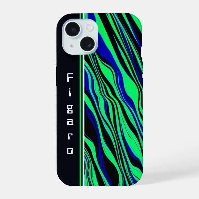 Coque-coque iphone abstrait (Verso)