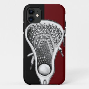 Coque coque iphone Mate du Lacrosse Sports Maroon