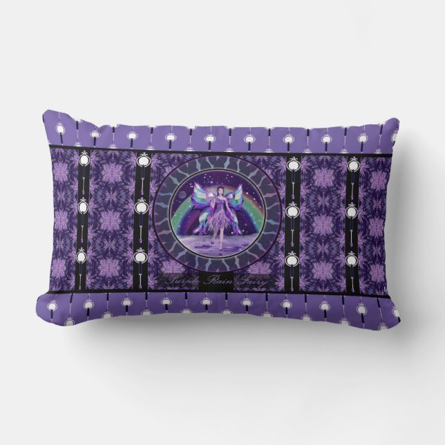 Coque Coussin de la fée Purple Rain (Recto)