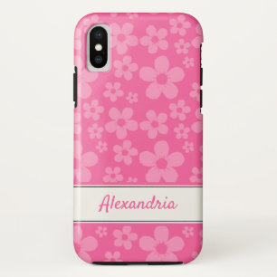 Coque d'alimentation à rose-coque iphone