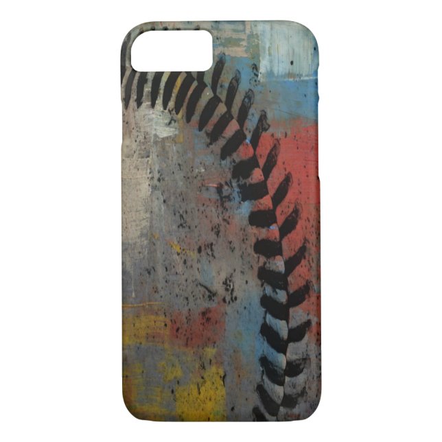 coque de baseball peint pour iphone (Dos)
