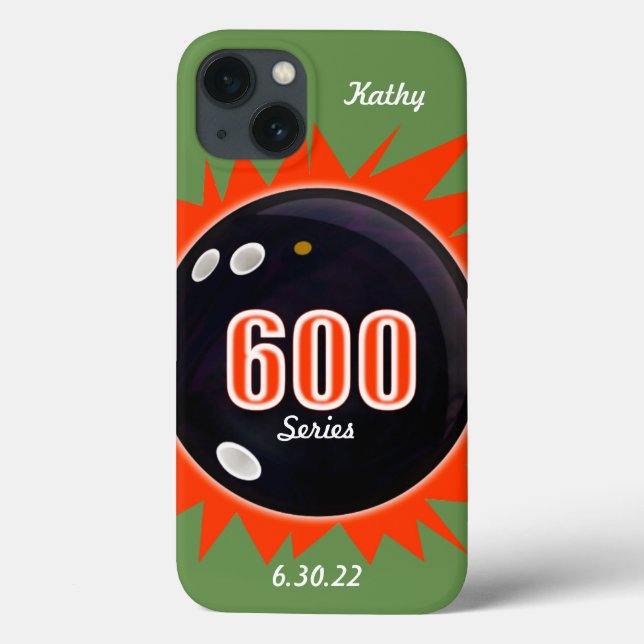 Coque de Bowling de série 600 personnalisé (Verso)