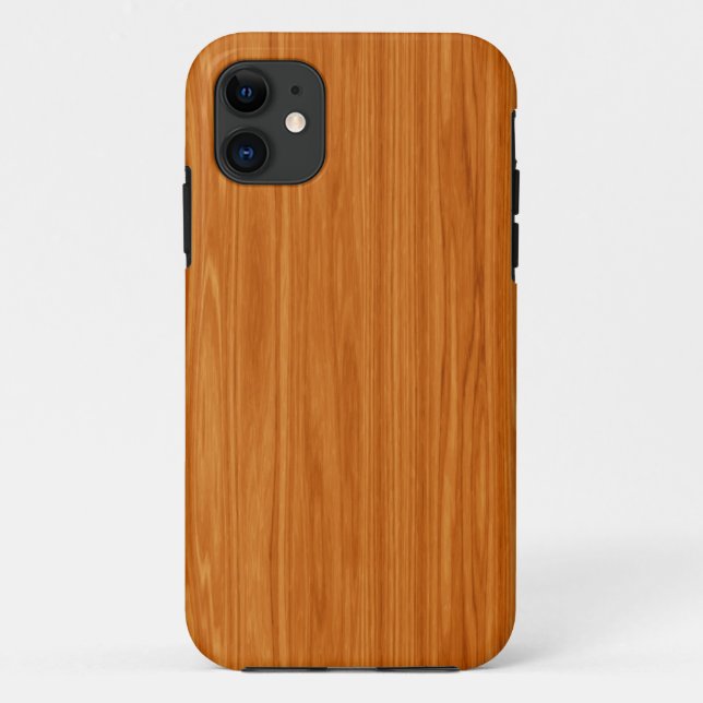 Coque de céréales en bois d'ambre-coque iphone (Dos)