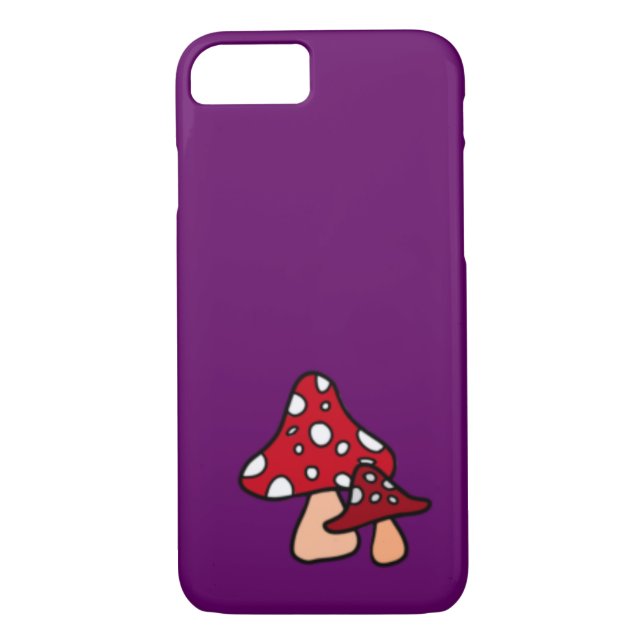 Coque de champignons violets (Dos)