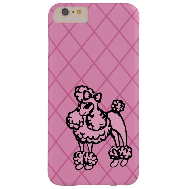 Coque de couverture iPhone de caniche français mig (Dos)
