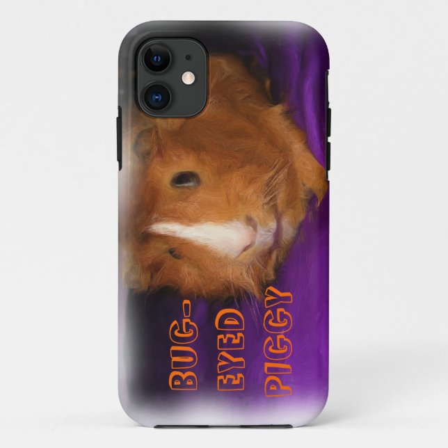 Coque de l'iPhone 5 de Guinée Pig "BUG-EYED PIGGY" (Dos)
