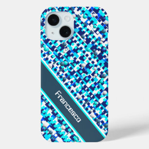 Coque de motif géométrique-coque iphone de maté