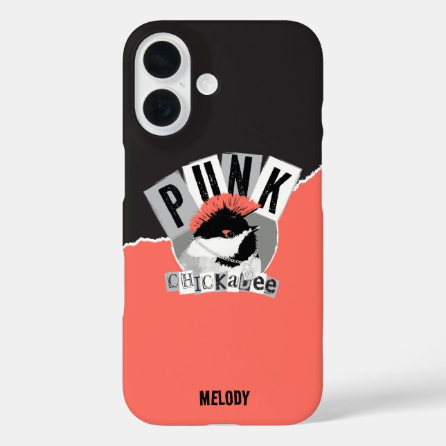 Coque de poulet punk-Mate coque iphone (Verso)